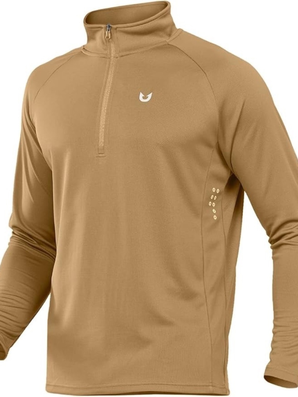 3XL NORTHYARD Men's Quarter Zip Pullover Athletic Running Shirt Long Sleeve